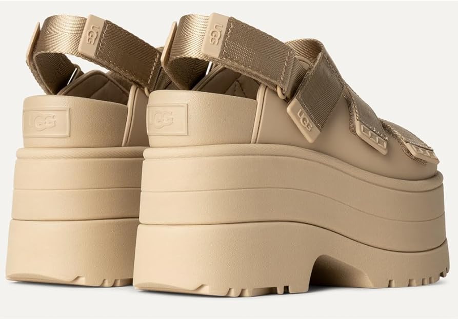 UGG W GOLDENRISE　24.0 UGG W Goldenrise, Sandals Women, Mustard Seed, 8 US : Amazon